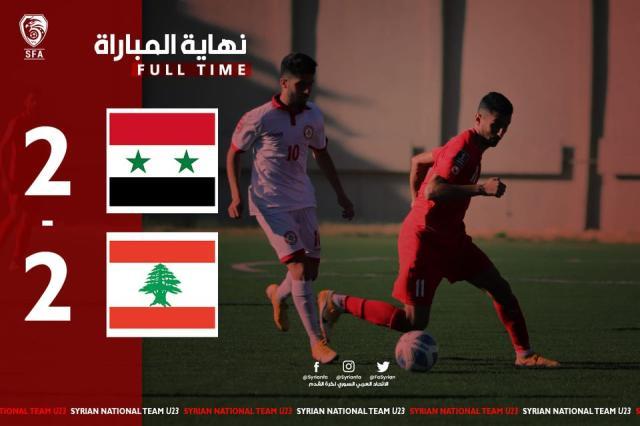 1641485915160067979.jpg 图3-叙利亚U23队与黎巴嫩U23队进行热身.jpg